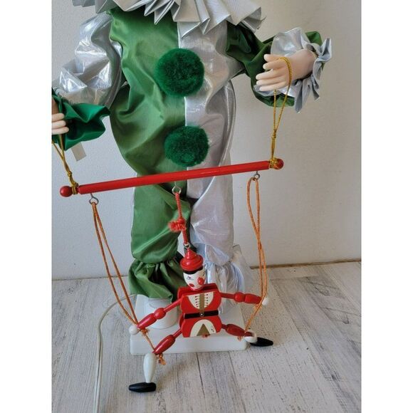 Telco marionette clown elf puppet animated motionette Xmas - Picture 9 of 15